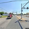 Disabled occupied vehicle on Eastern Avenue