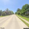 Traffic stop on silver Chrysler sedan