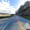 Stuck gate at intersection in Pescadero