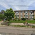 Fire alarm in garden-level apartment building
