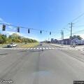 Road hazard with debris on Route 40 at Wellington