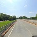 Motorcycle crash under Route 23 overpass in Catskill