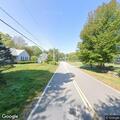 Tree blocking roadway on Maple Road
