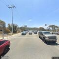 Car shining spotlight at traffic on Highway 78