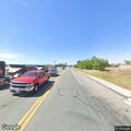 Traffic stop on Airline Highway at Sunset