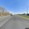 Car fire on I-95 near Exit 8A in Monroe