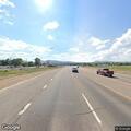 Traffic stop on Highway 50 for missing front plate