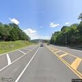 Car and motorcycle crash under Route 23 overpass