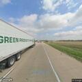 Traffic stop on gray SUV with Iowa plates