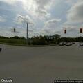 Vehicle stopped after driving wrong way on road