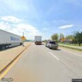 Tire debris blocking southbound Highway 13 bridge