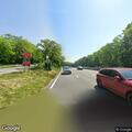 Two-car crash with two people trapped on parkway