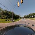 Motorcycles speeding on Nagel near Mills