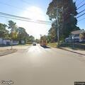 Two-car crash with vehicles smoking on South Street