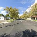Officer checks vehicle on South Main Street
