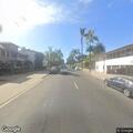 Red Honda swerving and driving wrong way
