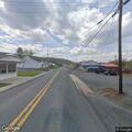 Utility pole fire at State Route 55 and Clark Road