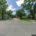 Fallen tree branch blocking lane near 55th Street in Prairie Village