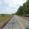 Vehicle crash off roadway on Tom's Creek Road