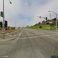 Fallen electrical wires on Malibu Canyon Road