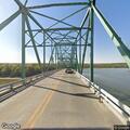 Traffic stop on silver Toyota at Lacon Bridge