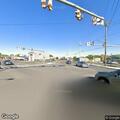 Traffic stop of gray Nissan SUV on Genesee Street