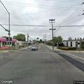 Pedestrian walking in lanes near CA-185 intersection