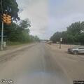 Driver hits guardrail and fails to stop for police