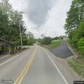 Telephone pole on fire on Venetia Road