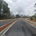 Two-car crash at Executive Park in Brookhaven