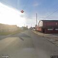 Semi hits pole on East Main Street in Yorkshire