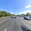 Disabled SUV on shoulder before exit 6