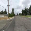 Traffic stop on silver hatchback in Woodburn