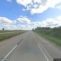Concrete debris blocking lanes on US 151 northbound