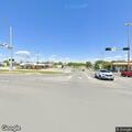 Traffic stop involving green Dodge Charger