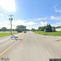 Three-vehicle crash with injured motorcyclist
