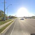 Traffic stop on red Mazda SUV in Brandon