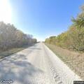 Single car rollover crash in bean field