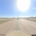 Reckless blue pickup on northbound I-45 in Ennis