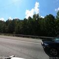 Stopped sedan blocking I-24 westbound lane