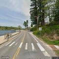Vehicle with trailer blocking roadway in Alton