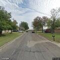 Vehicle blocking Driftwood Street in Waco
