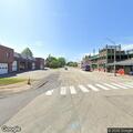 man falls outside at intersection in Lewiston