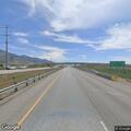 Traffic control for semi tire change on I-15