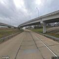 Construction barrels block lanes on Loop 820