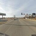 Stalled vehicle blocking road on Highway 67