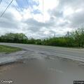 Single-vehicle crash blocking part of roadway