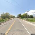 Red truck with horse trailer reported as road hazard