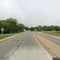 Traffic stop on black sedan near North Ave