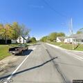 Semi truck stopped near stone quarry on State Road 28